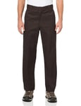 Dickies Men's Original 874 Work Pant Trousers, Dark Brown, 28W 30L UK