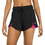 Nike DA0453-013 W NK DF FLX ESS 2-in-1 SHRT Shorts womens black/fireberry/(white) 2XL