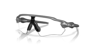 Oakley Radar EV S Path Glasögon Steel/Clear Photo 50% Iridium