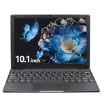 UDKED 10.1 Mini Portable Laptop Celeron N4020 CPU RAM 8GB DDR4 Windows 11 Lightweight Computer Notebook PC for Kids Student Camera Full Size Keyboard,Mini HDMI,2X USB3.0 (Gray, 8G+512G SSD)