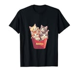 Kitten Nuggets Food Pun Cat Lover Chicken Nuggets T-Shirt
