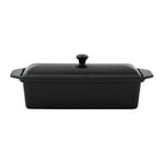 Chasseur Cast Iron Matt Black 28cm Pate Terrine