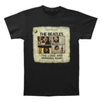 The Beatles Unisex Adult Long & Winding Road Back Print T-Shirt - XXL