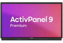 PROMETHEAN Interaktiv skjerm ActivPanel Premium v9 86" WiFi Veggfeste