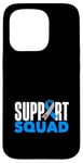 Coque pour iPhone 15 Pro Sensibilisation au diabète de type 1 de l'équipe de soutien