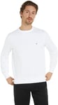 Tommy Hilfiger Men Sweatshirt without Hood, White (White), XL