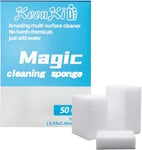 KeenKiD 50 Pcs/lot Magic Sponges Cleaning Eraser Melamine Sponge Foam Pads,Mult