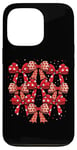 Coque pour iPhone 13 Pro Valentines Day Coquette Bow Cute Heart Ribbon Love Retro