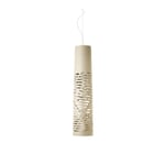 Foscarini - Tress Media - Pendellampa, Beigegrå, Kabel 320 cm - Beige - Pendellampor