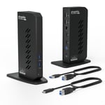 PLUGABLE TECHNOLOGIES Dual Monitor Docking Station