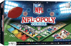 MasterPieces NFL-Opoly Junior Board Game, Collector's Edition Set, for 2-4 Playe