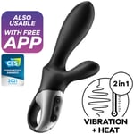 Satisfyer connect satisfyer heat climax+ anal vibreur app noir LOVETOYS Vibrator