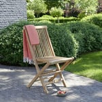 Berah Getah - Chaise de jardin en teck massif pliante