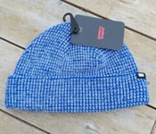 LEVI STRAUSS Royal Blue Dockyard BEANIE HAT Soft Knit Crop UNISEX Toque LEVI'S