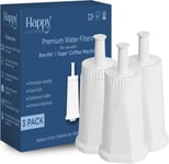 3 x Water Filters for UK Sage Coffee Machines | Happy 3 Count ( Pack of 1) 