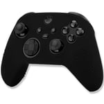 OCIODUAL Coque de Protection Silicone Compatible avec Manette XBox X-S Noir Gamepad Étui Housse Anti-Dérapant Skin Souple