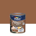 Peinture extérieure Ecran+ bois Dulux Valentine satin teck 2L