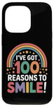 iPhone 13 Pro 100th Day of School I've Got 100 Reasons to Smile Case