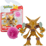 Figurine Pokemon Jouet 11 cm Alakazam – Pokemon Figurine - Nouveau 2024 - sous Licence Officielle Jouet Pokemon