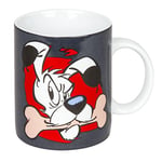 Könitz k1110022042 Astérix et Obélix Mug Top Dog dans Un Coffret Cadeau de Astérix, Porcelaine, 11,5 x 8,2 x 9,4 cm, Multicolore