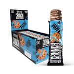 Warrior Crunch Mini (Snacksize) – Protein Bars – 9g+ Protein Per Bar – Low Carb, Low Sugar Snack – 24 Pack x 32g (Chocolate Chip Cookie Dough)