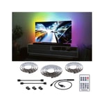 Paulmann LED USB LED TV nauhavalaistus 75 tuumaa 3,1m 5W 60LEDs/m RGB+