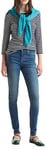 United Colors of Benetton Women's TROUSERS 4NF1574K5, Light Blue Denim 902, 35