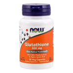 NOW Foods - Glutathione with Milk Thistle Extract & Alpha Lipoic Acid, 500mg - 30 vcaps