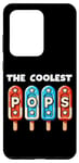 Coque pour Galaxy S20 Ultra The Coolest Pops Patriotic, rouge, blanc et bleu