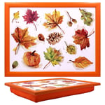 Autumn Leaves Laptray Laptop tray Orange TV Dinner Tray