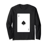 Ace Of Spades Costume Long Sleeve T-Shirt