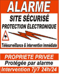 STICK-9 - 9 autocollants dissuasifs d'alarme pour porte, fen?tre et portail