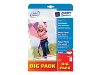 Avery Zweckform Classic Photo Paper Glossy 2567-75 - Blank - Vit - A4 (210 X 297 Mm) - 125 G/M² - 75 Ark Fotopapper