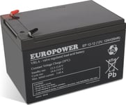 Batteri Agm Europower Ep-Serien 12V 1,2Ah (Livslängd 6-9 År)