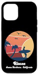 Coque pour iPhone 15 Pro Rincon Santa Barbara California Surf Vintage Surfer Beach