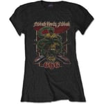 Black Sabbath T Shirt Bloody Sabbath 666 Official Womens Skinny Fit Black XL