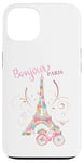 iPhone 13 Bonjour Paris Eiffel Tower The Sign Of Love France Parisian Case