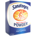 Sanatogen High Protein Powder Food Supplement 275g Box No artificial Flavours