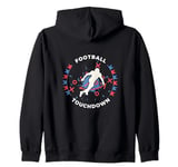 Football Touchdown Tactics Zip Hoodie