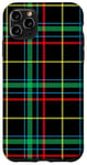 Coque pour iPhone 11 Pro Max Green Royal Stewart Tartan écossais classique de Noël