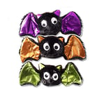 Fringe Studio 289453 Lot de 3 Mini Jouets pour Chien, Chauve-Souris, Chauves-Souris