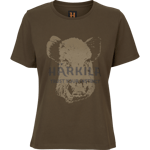 Härkila Wildboar S/S T-Shirt Dam Willow green,XXL