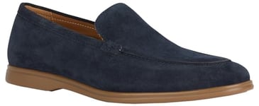 Geox Homme U Venzone Mocassins, Bleu Marine, 44 EU