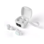 Wireless BT Earphone High Power Digital Display Mini Noise Reduction Earbuds NEW