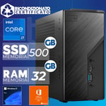 Mini Ordinateur PC Assemblé B760 Intel i7-13700 RAM 32GB SSD 1TB W11 Office21