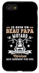 Coque pour iPhone SE (2020) / 7 / 8 Motard Beau Papa Moto Humour idée Cadeau Motorcycle Retraite