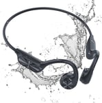 Casque Conduction Osseuse Natation,Casque Conduction osseuse Ecouteur Waterproof Natation Bluetooth 5.3 IP68 MP3 Etanche Natation 32GB,Ecouteurs sans Fil Sport Ecouteur Piscine,Natation(Q414)