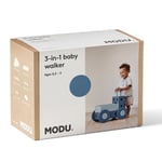 3-in-1 Baby Walker, MODU, Deep Blue/Sky Blue