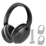 Avantree Aria 90C, a Second Pair of Bluetooth Headphones for [Avantree Opera Wireless TV Watching Set] Dual Link, Comfortable 35 Hrs, Extra Loud (No Charging Dock Included, Single Headphone Only)