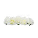 Hårband Hairband Blossom Big - White